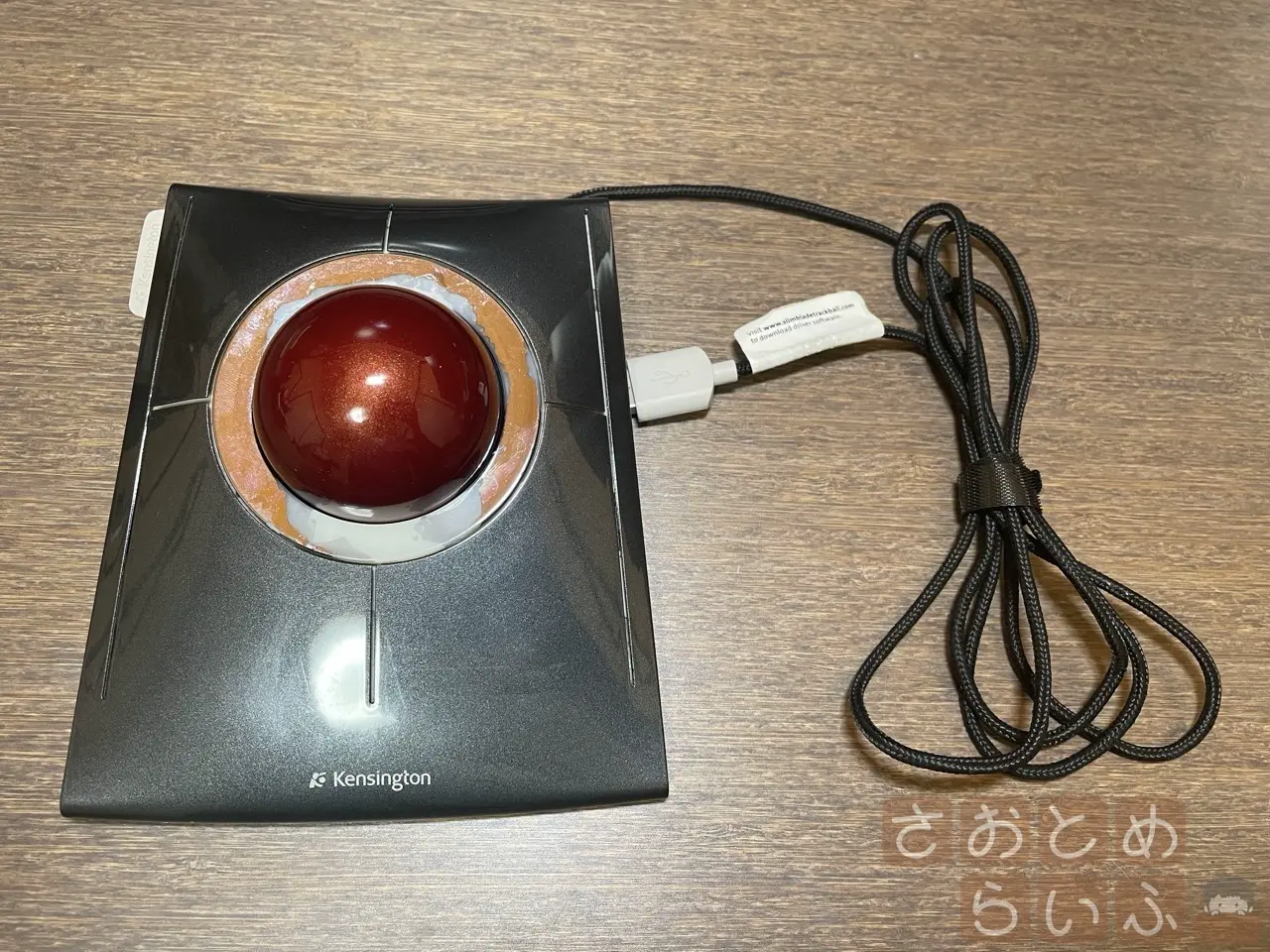 ジャンクで買ったトラックボールを修理して使う - さおとめらいふ ジャンクで買ったトラックボールを修理して使う - さおとめらいふ